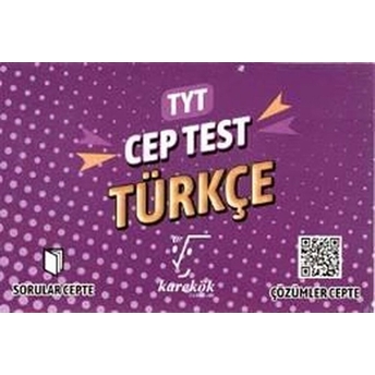 Karekök Yayınları Tyt Cep Test Türkçe