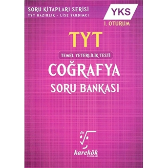 Karekök Yayınları Tyt Coğrafya Soru Bankası