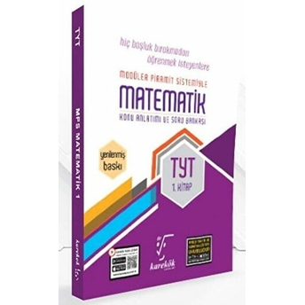 Karekök Yayınları Tyt Matematik Mps Konu Anlatımı Soru Bankası 1. Kitap Kolektif