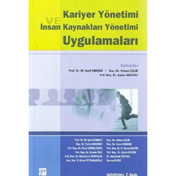 Kariyer Yönetimi Ve Insan Kaynakları Yönetimi Uygulamaları Abdullah Soysal