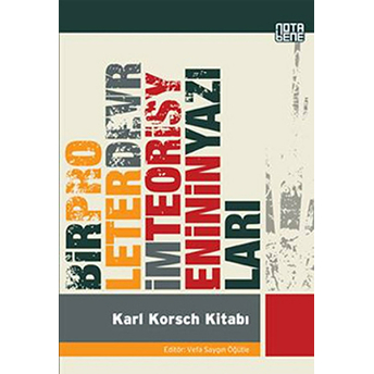 Karl Korsch Kitabı Karl Korsch