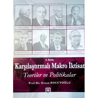 Karşılaştırmalı Makro Iktisat Teoriler Ve Politikalar Ersan Bocutoğlu