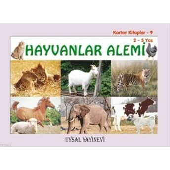 Karton Kitaplar - 9 - Hayvanlar Alemi Mürşide Uysal