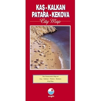 Kaş-Kalkan-Patara-Kekova City Map Mehmet Hengirmen