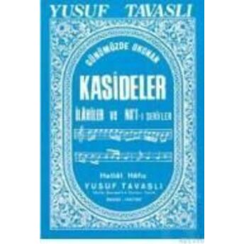 Kasideler Ilahiler Ve Nat-I Şerifler (Notalı) (B20) Yusuf Tavaslı