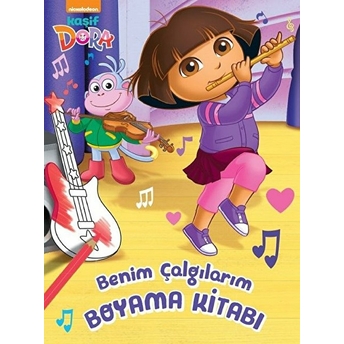 Kaşif Dora - Benim Çalgılarım Boyama Kitabı Kolektif