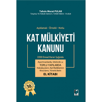 Kat Mülkiyeti Kanunu El Kitabı Ciltli T. Murat Pulak