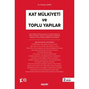 Kat Mülkiyeti Ve Toplu Yapılar Feridun Çakır