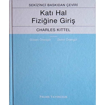 Katı Hal Fiziğine Giriş Charles Kittel