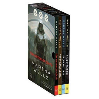 Katilbot Günlükleri Seti (4 Kitap Takım) Martha Wells