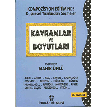 Kavramlar Ve Boyutları Mahir Ünlü