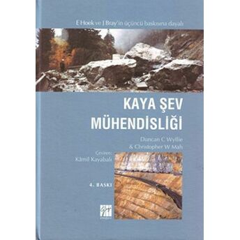 Kaya Şev Mühendisliği Ciltli Christopher W Mah