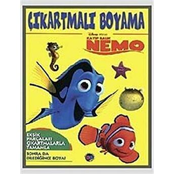 Kayıp Balık Nemo Çıkartmalı Boyama Derleme