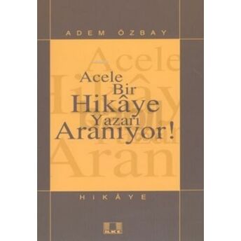 Kayıp Hikâyeler / Adem Özbay Adem Özbay