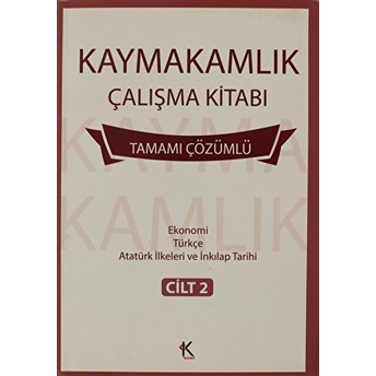 Kaymakamlık Çalışma Kitabı 2.Cilt Berk Ekici