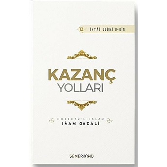 Kazanç Yolları Imam-I Gazali