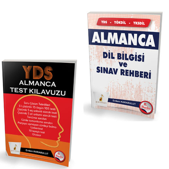 Kazandıran Set Kampanyalı Almanca Dilbilgisi Ve Sınav Rehberi - Yds Almanca Test Kılavuzu Erdem Karabulut