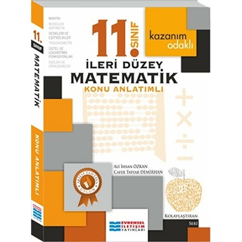 Kazanım Odaklı 11. Sınıf Ileri Düzey Matematik Konu Anlatımlı Ali Ihsan Özkan