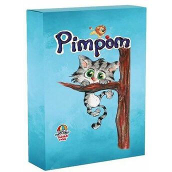 Kedi Pimpom'un Maceraları Set - 4 Kitap Mahmut Yılmaz