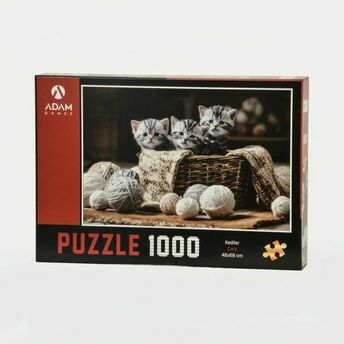 Kediler 1000 Parça Puzzle