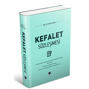 Kefalet Sözleşmesi Ciltli Serkan Ayan