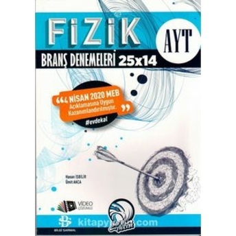 Kelepir - Bilgi Sarmal Yayınları Ayt Fizik 25 X 14 Branş Denemeleri