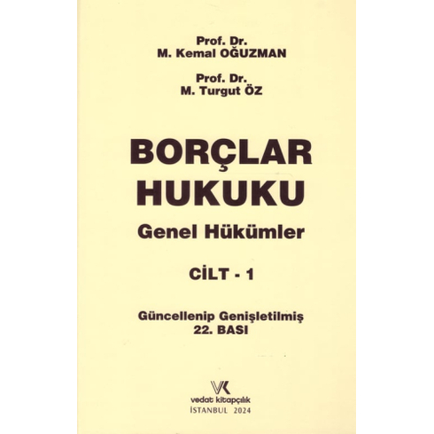 Kelepir Borçlar Hukuku Genel Hükümler Cilt 1 (Oğuzmanöz) M. Kemal Oğuzman