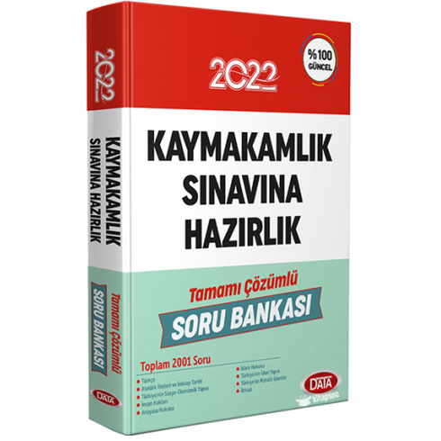 Kelepir Data Yayınları 2023 Kaymakamlık Sınavına Hazırlık Tamamı Çözümlü Soru Bankası Komisyon