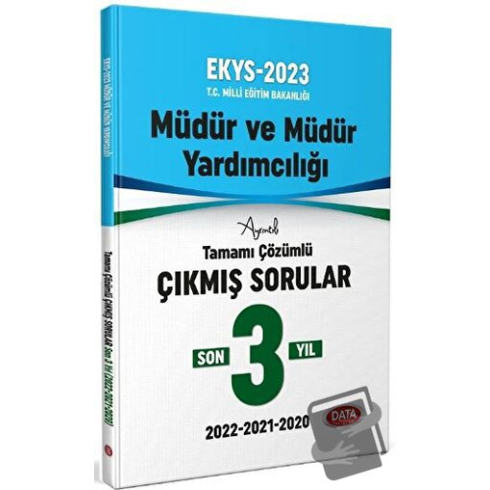 Kelepir Data Yayınları 2023 Meb Ekys Müdür Ve Müdür Yardımcılığı 4 Yıl Çıkmış Sorular Ve Çözümleri Komisyon