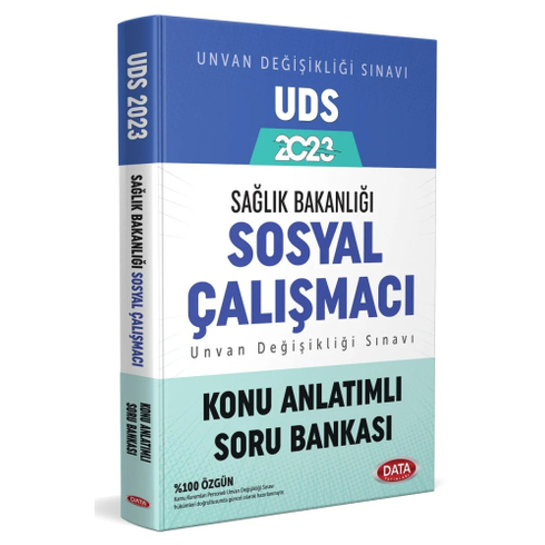 Kelepir Data Yayınları 2023 Sosyal Çalışmacı Sağlık Bakanlığı Unvan Değişikliği Sınavı Konu Anlatımlı Soru Bankası Komisyon