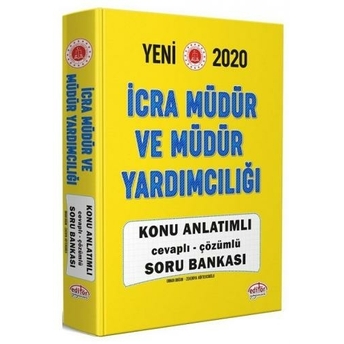 Kelepir Editör Yayınları 2021 Icra Müdür Ve Müdür Yardımcılığı Konu Anlatımlı Cevaplı Çözümlü Soru Bankası Komisyon