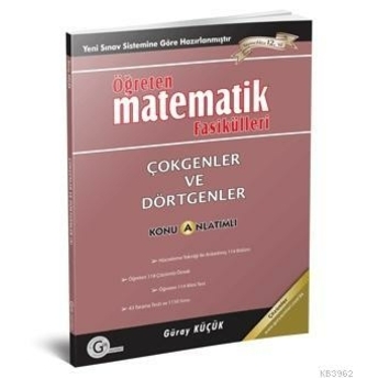 Kelepir Gür Öğreten Matematik Fasikülleri Çokgenler Ve Dörtgenler Güray Küçük