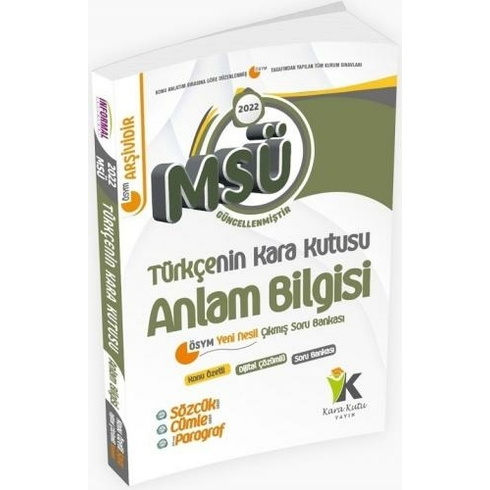 Kelepir Informal Yayınları 2022 Msü Türkçenin Kara Kutusu Anlam Bilgisi Konu Özetli Çıkmış Soru Bankası Komisyon
