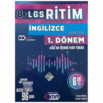 Kelepir - Işleyen Zeka Yayınları 8. Sınıf Lgs 1. Dönem Ingilizce Ritim Son Tur