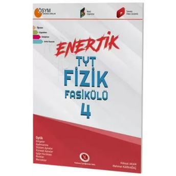 Kelepir Karaağaç Yayınları Karaağaç Tyt Fizik Enerjik Optik Fasikülü 4