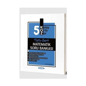 Kelepir Kurmay Okul Yayınları 5. Sınıf Matematik Koz Tatlı Sert Soru Bankası Komisyon