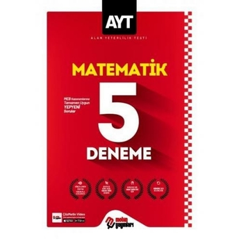 Kelepir Metin Yayınları Ayt Matematik 5 Deneme Komisyon