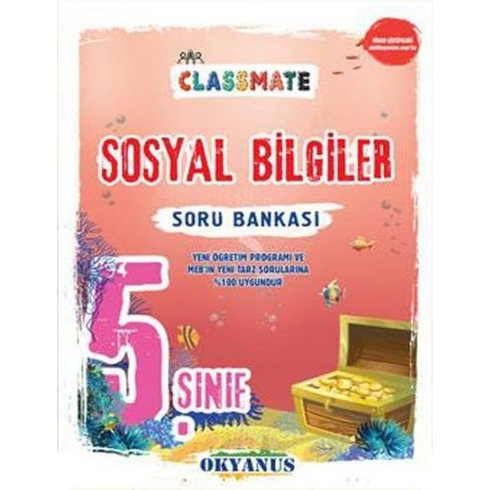 Kelepir Okyanus Yayınları 5. Sınıf Sosyal Bilgiler Classmate Soru Bankası Sultan Özkaya