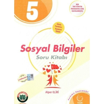 Kelepir Palme Yayınları 5. Sınıf Sosyal Bilgiler Soru Kitabı Alper Eliri