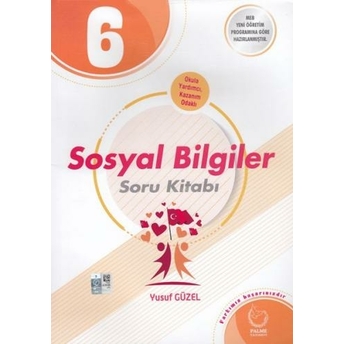 Kelepir Palme Yayınları 6. Sınıf Sosyal Bilgiler Soru Kitabı Yusuf Güzel