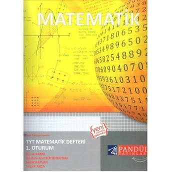 Kelepir Pandül Yayınları Tyt Matematik Defteri Burak Kama