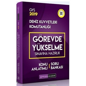 Kelepir Pegem Yayınları 2019 Gys Deniz Kuvvetleri Komutanlığı Konu Anlatımlı Soru Bankası Görevde Yükselme Komisyon