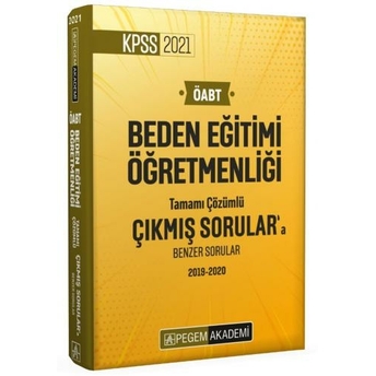 Kelepir Pegem Yayınları 2021 Öabt Beden Eğitimi Öğretmenliği Çıkmış Sorulara Benzer Sorular Komisyon