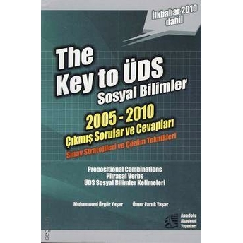 Kelepir The Key To Üds Sosyal Bilimler Muhammed Özgür Yaşar