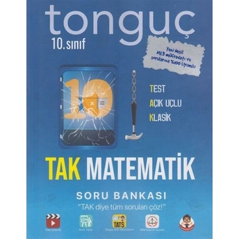 Kelepir Tonguç Akademi 10. Sınıf Tak Matematik Soru Bankası Komisyon