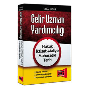 Kelepir Yargı Yayınları 2016 Gelir Uzman Yardımcılığı Çalışma Kitabı Celal Demir