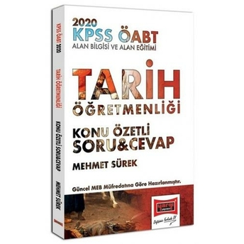 Kelepir ​Yargı Yayınları 2020 Öabt Tarih Öğretmenliği Konu Özetli Soru Cevap Mehmet Sürek