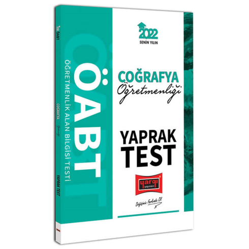 Kelepir Yargı Yayınları 2022 Öabt Coğrafya Öğretmenliği Yaprak Test Komisyon