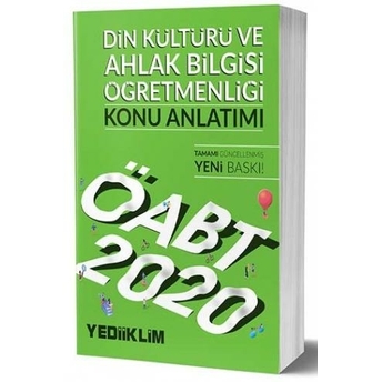 Kelepir ​Yediiklim Yayınları 2020 Öabt Din Kültürü Ve Ahlak Bilgisi Öğretmenliği Konu Anlatımı Komisyon