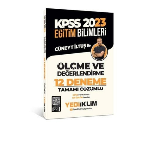 Kelepir Yediklim Yayınları 2023 Kpss Eğitim Bilimleri Ölçme Ve Değerlendirme Tamamı Çözümlü 12 Deneme Komisyon